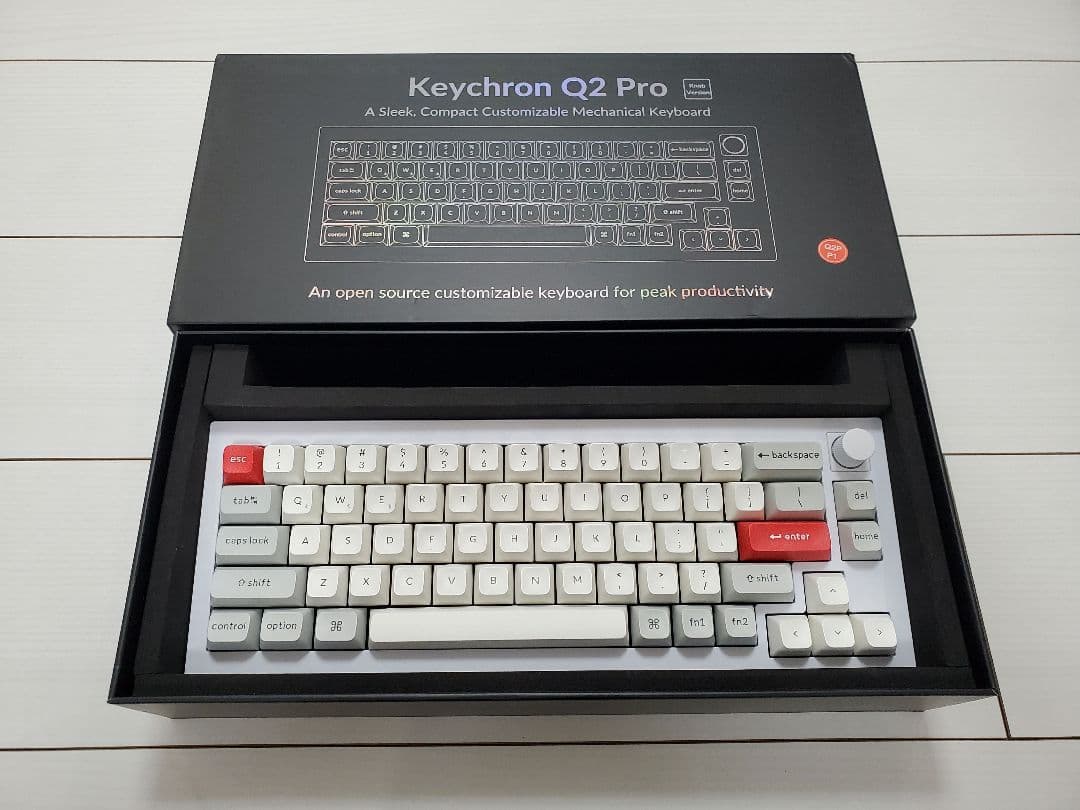 Keychron Q2 Pro キーボード【リニア】