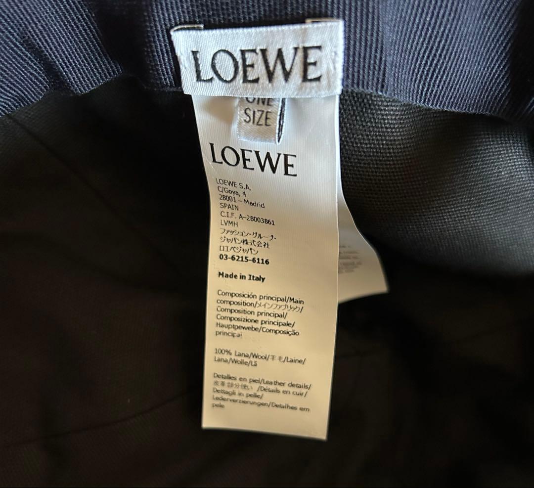 新品　ロエベ　キャップ