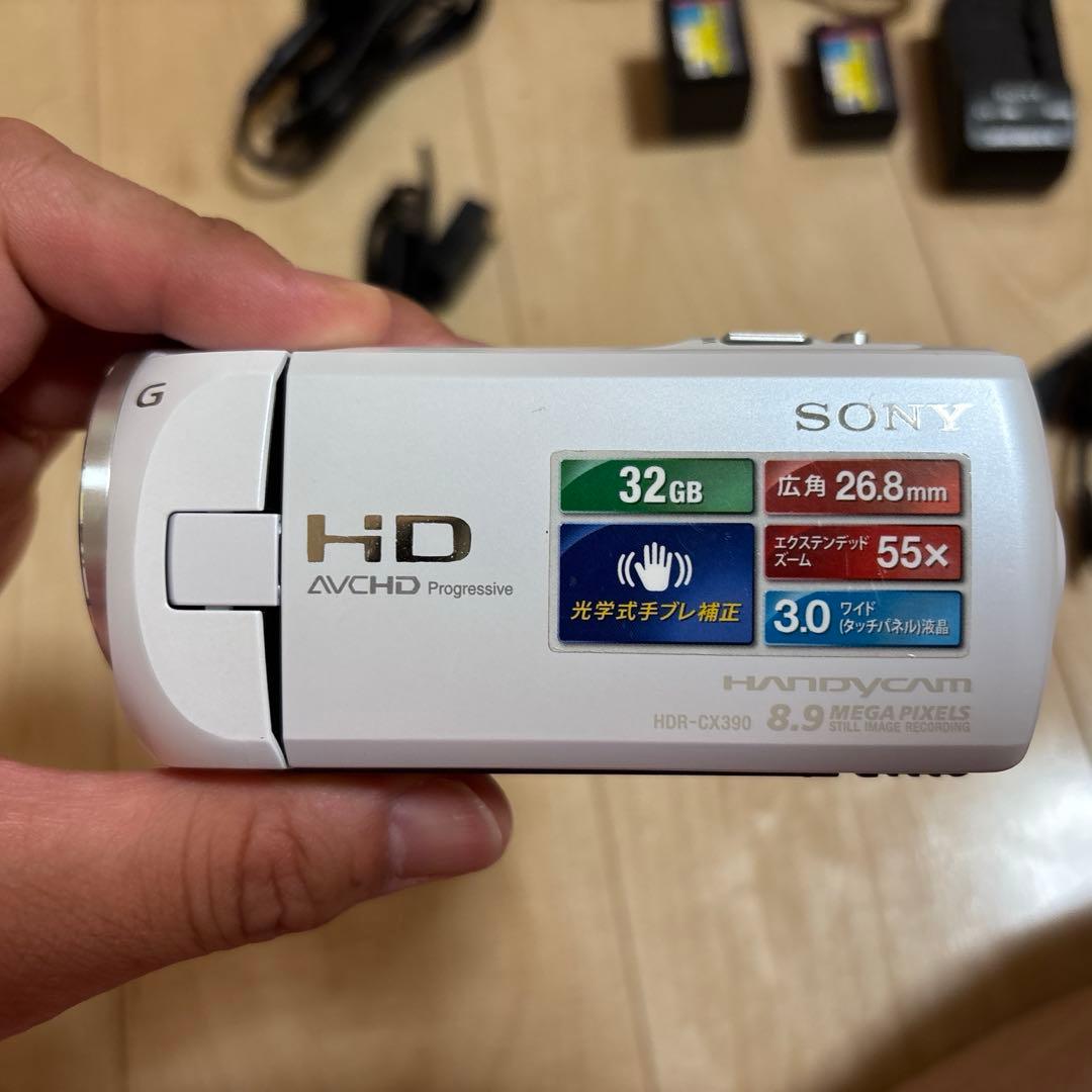 【美品】sony HDR-CX390
