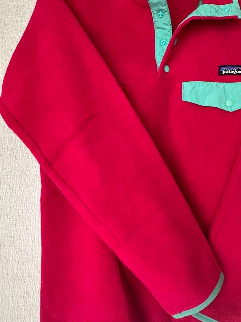patagonia Synchilla スナップT XS ピンク