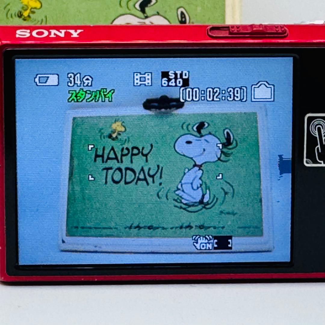 【希少・動作確認済】SONY Cyber−Shot T DSC-T50 レッド