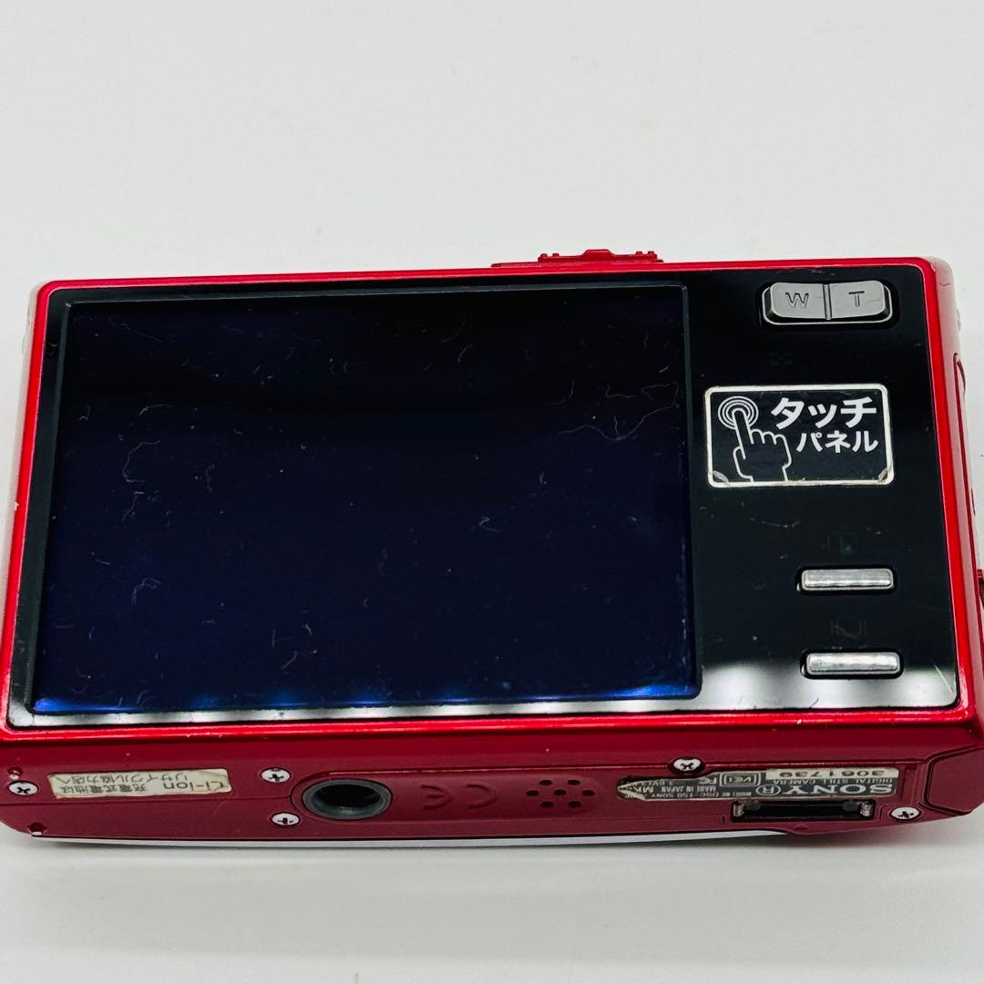 【希少・動作確認済】SONY Cyber−Shot T DSC-T50 レッド