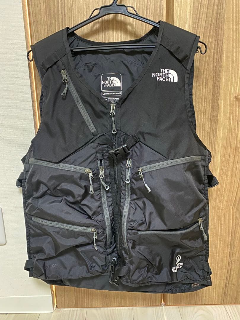 North face powder guide vest パウダーガイドベストS