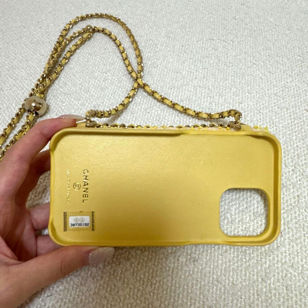 CHANEL♡シャネル♡スマホケース♡ツイード♡