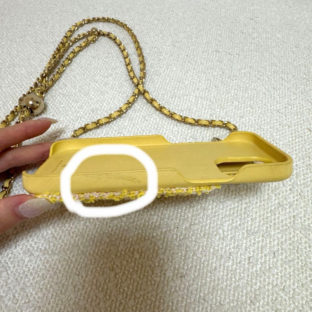 CHANEL♡シャネル♡スマホケース♡ツイード♡