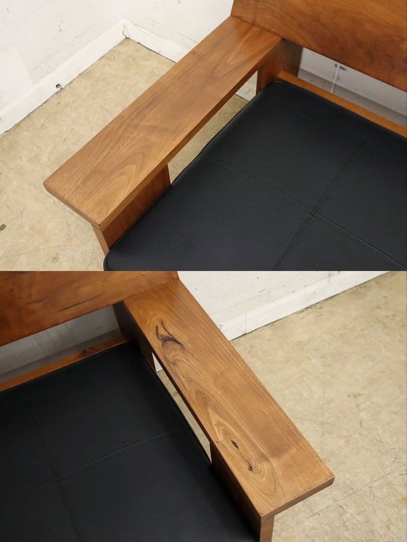 【lala】Rigna・リグナ【プロント】 1Pソファ・ウォールナット