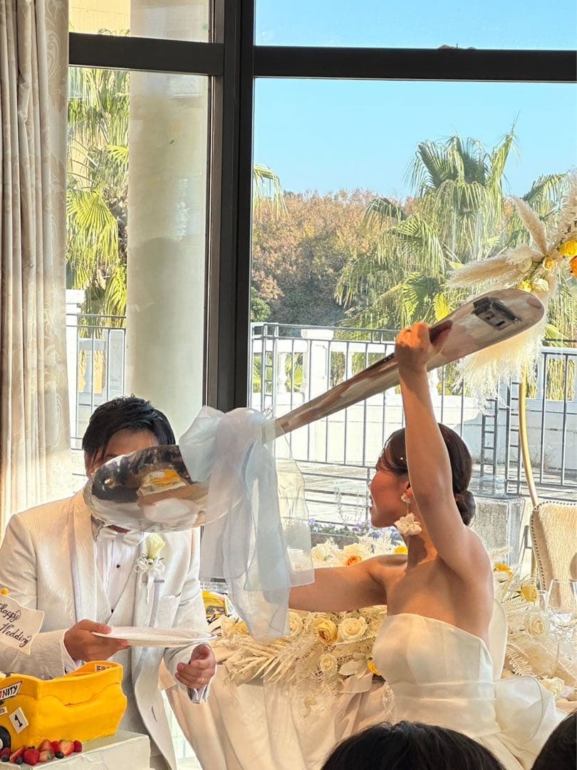 ファーストバイト ビッグスプーン 約120cm 結婚式