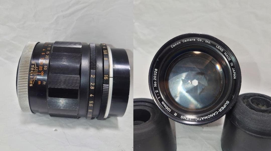 ★希少！美品★Canon SUPER-CANOMATIC R 100mm F2