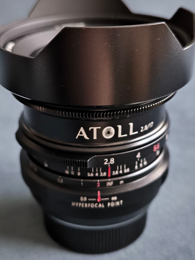 レンズ(単焦点) ATOLL ULTRA-WIDE 2.8/17mm