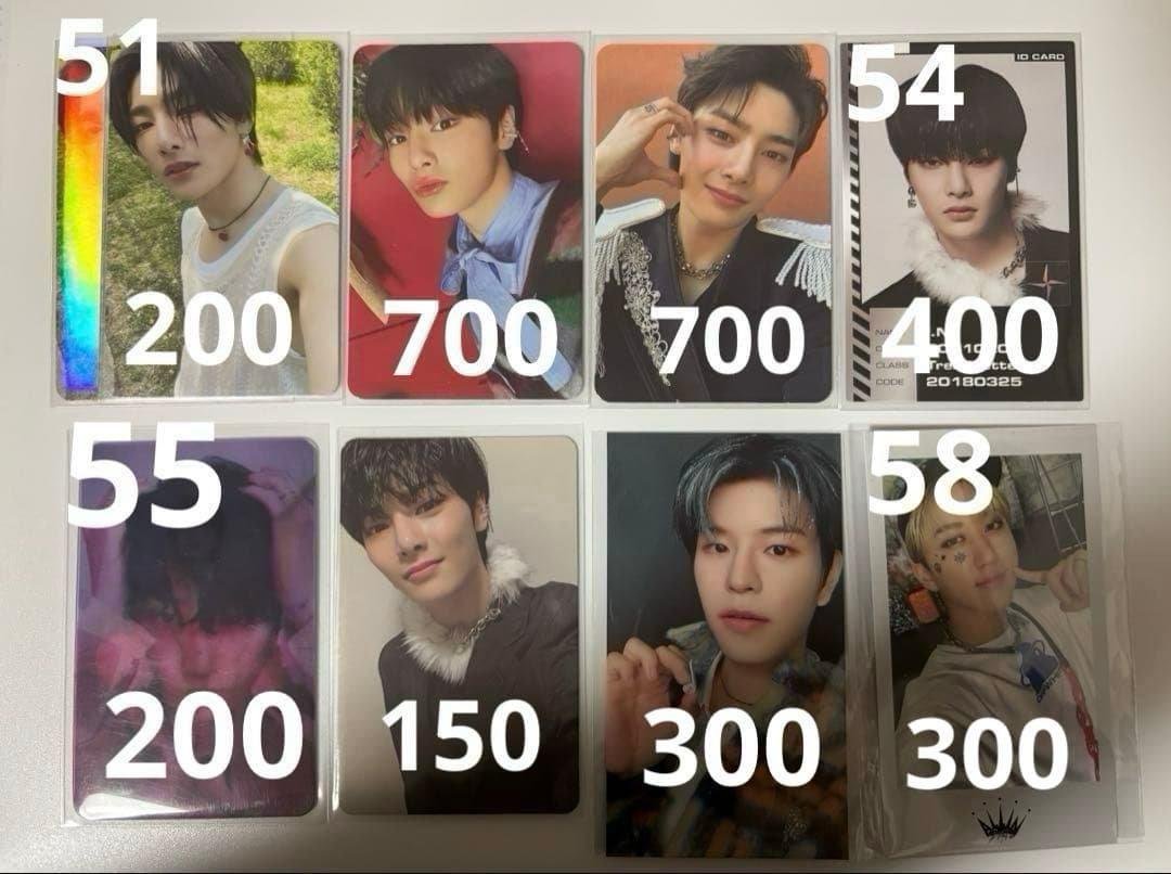 straykids スキズ　過去トレカ　トレカ　ラントレ　まとめ売り　バラ売り可