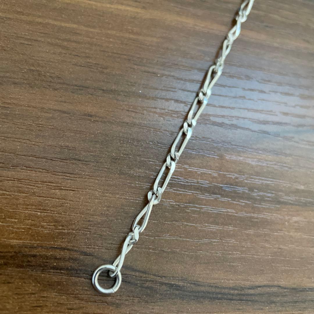 GARNI ガルニシルバー チェーンブレスレット セーフティピン