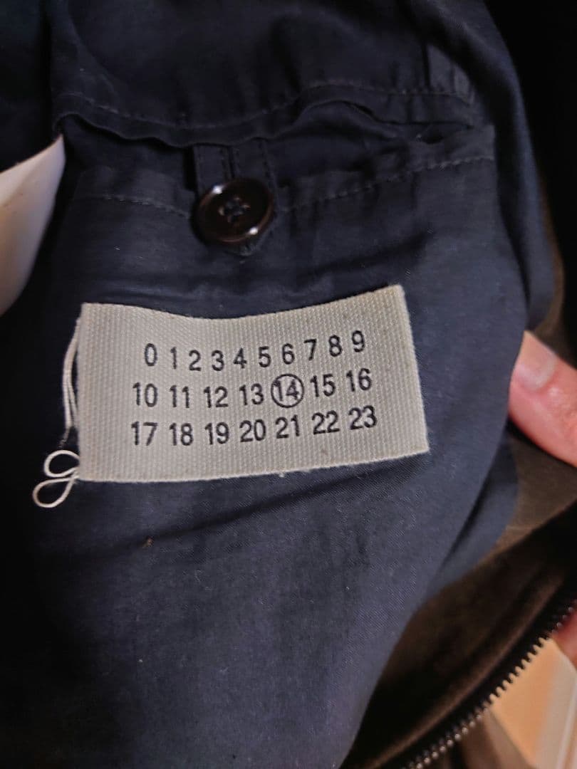 マルジェラ ハの字ライダース サイズ48 スウェード