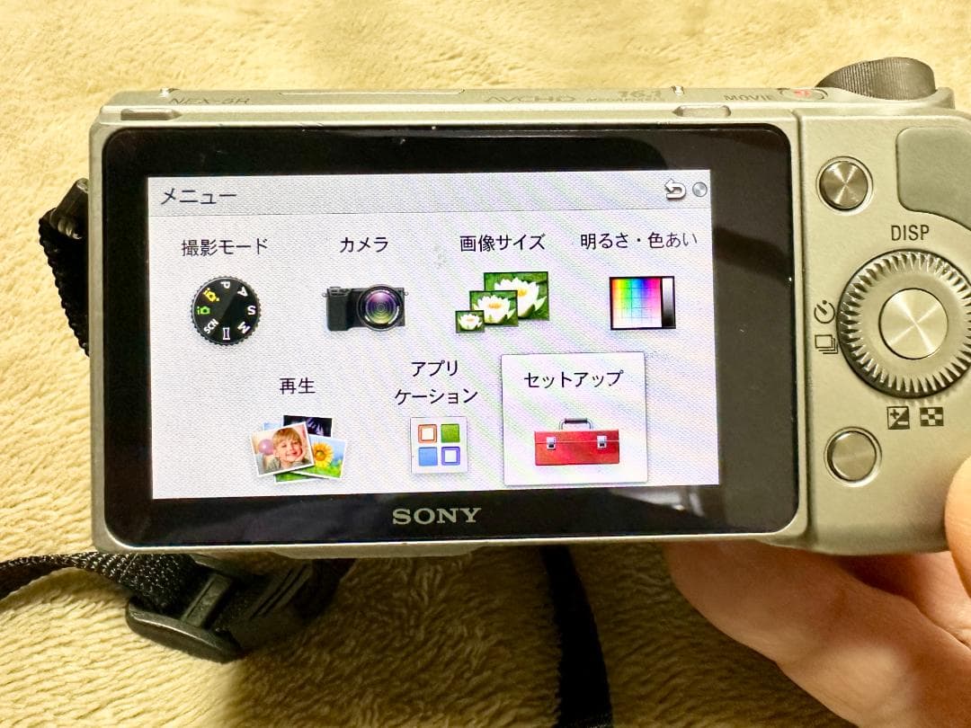 【即戦力】SONY NEX-5R ダブルズーム★SD&ニンジャストラップ付