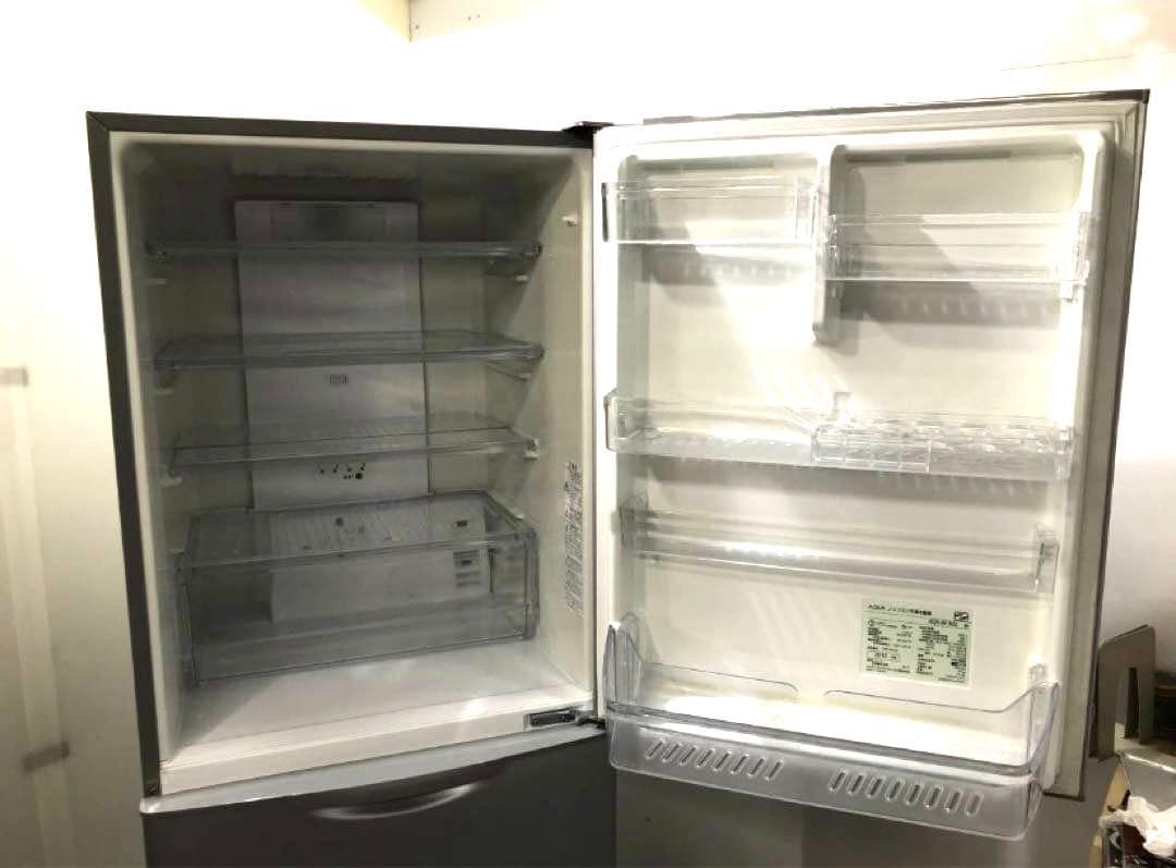 引取歓迎AQUA★4ドア 冷凍 冷蔵庫　AQR-361B 355L★右開き