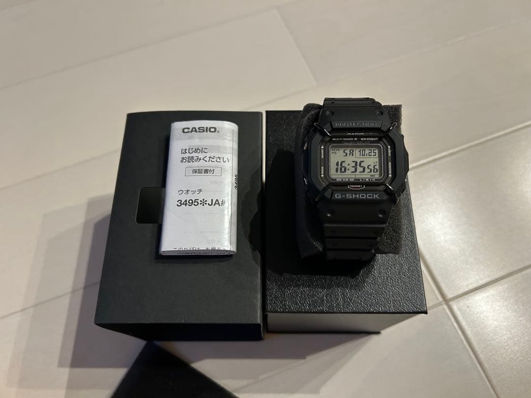 使用1・2回 CASIO G-SHOCK GW5000HS-1JF
