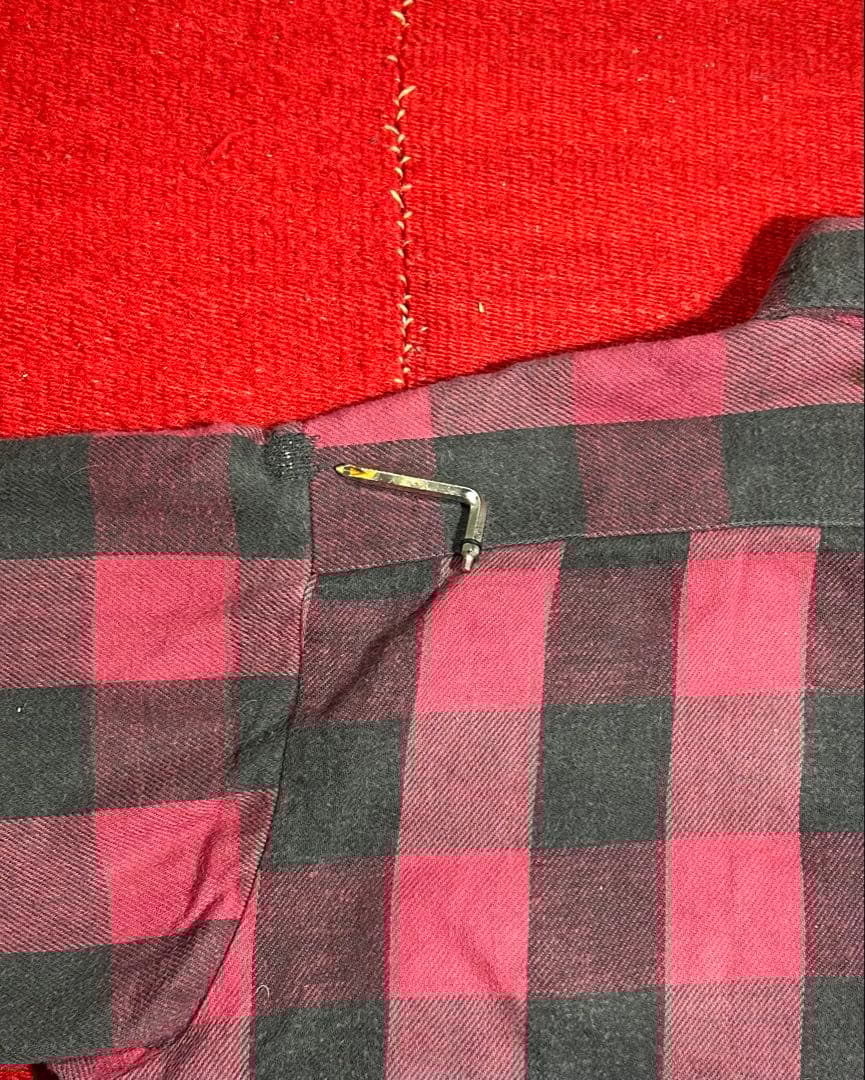 70s~80s “FIVE BROTHER” Flannel shirt