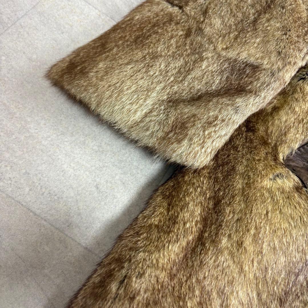 LOEWE ロエベ 毛皮 メンズコート ファーコート　ダブル vintage