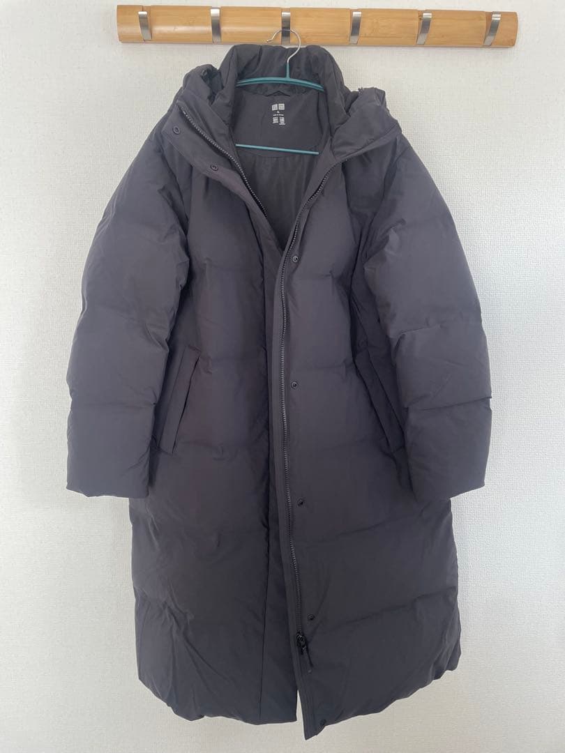 ユニクロシームレスダウンロングコート XL レディース