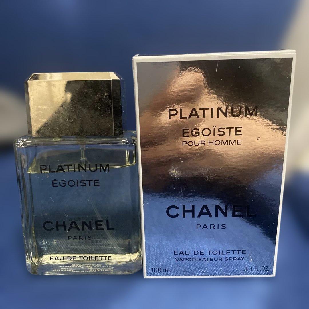 CHANEL エゴイストプラチナム 100ml 箱付き 値下げ即決可能。