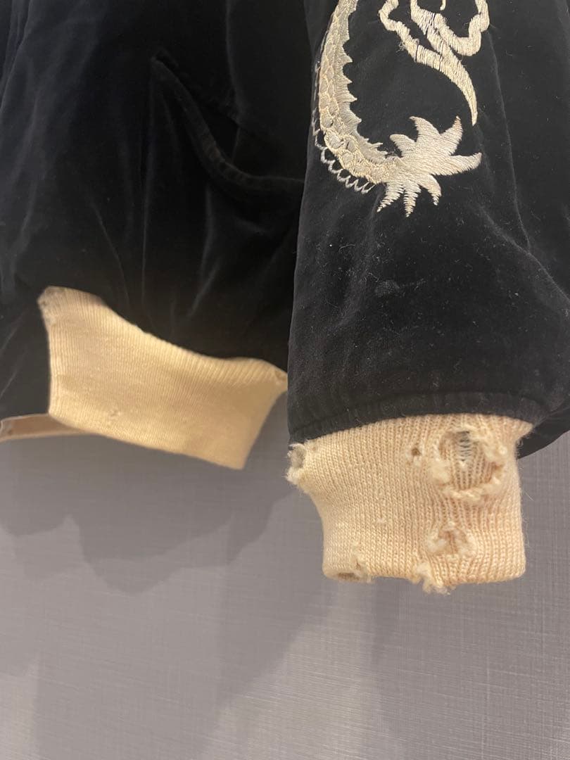 シルバーストーン　スカジャン　ヴィンテージ　別珍