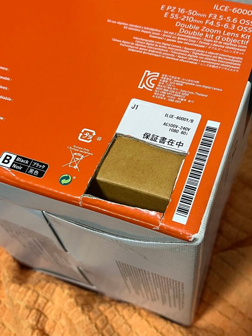 Sony α6000 デジタル一眼レフ 本体とレンズセット