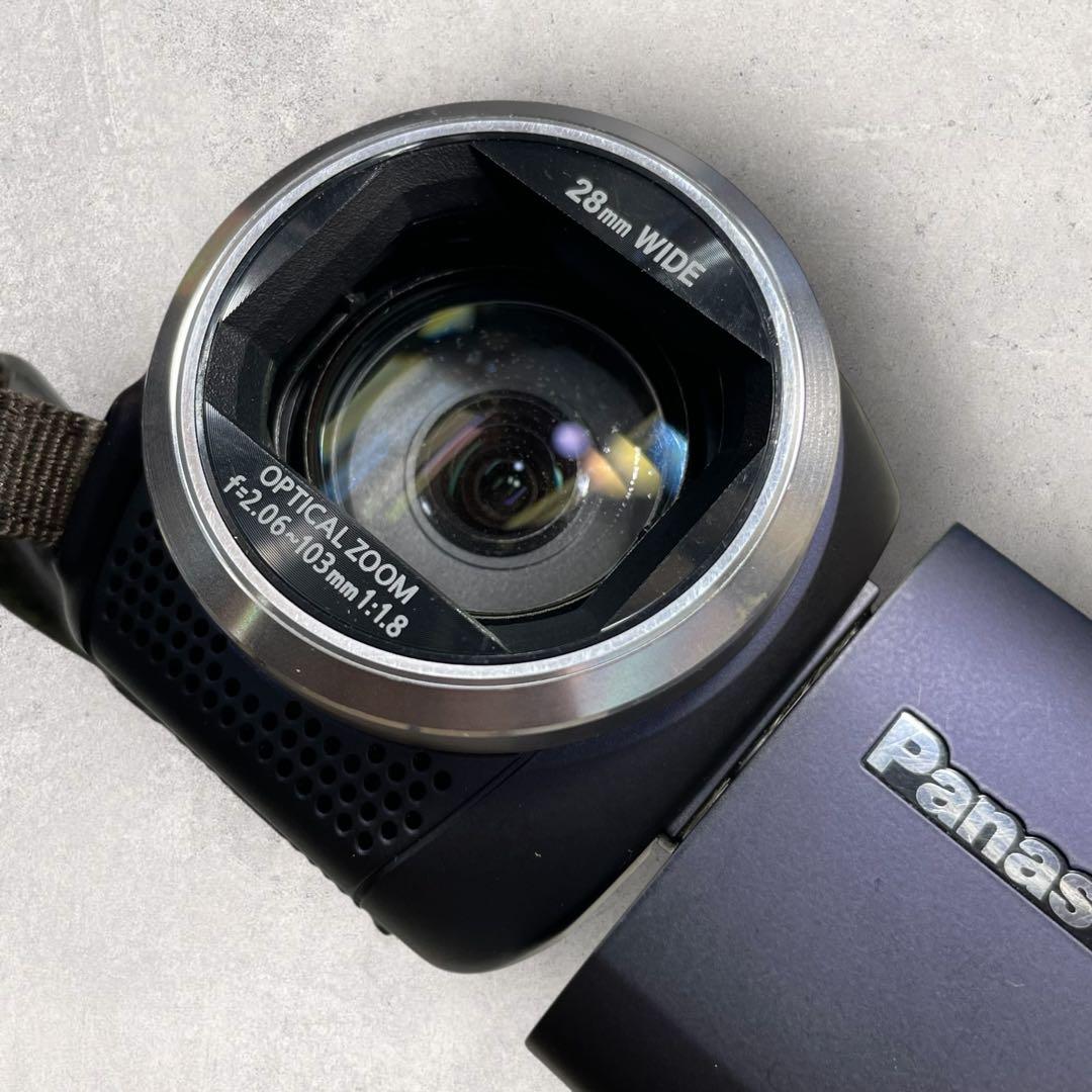 美品 Panasonic フルHDビデオカメラ【HC-V520M】パナソニック