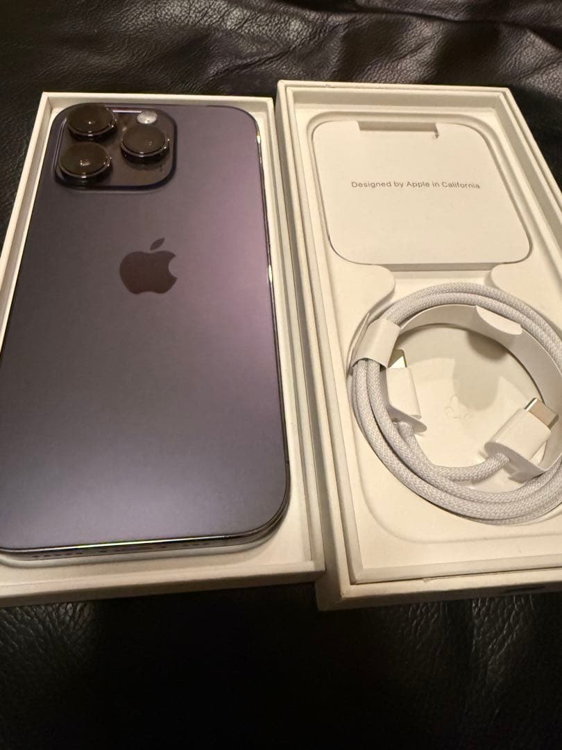 iPhone14Pro 256gb サブ携帯自宅使用 超美品 ディープパープル