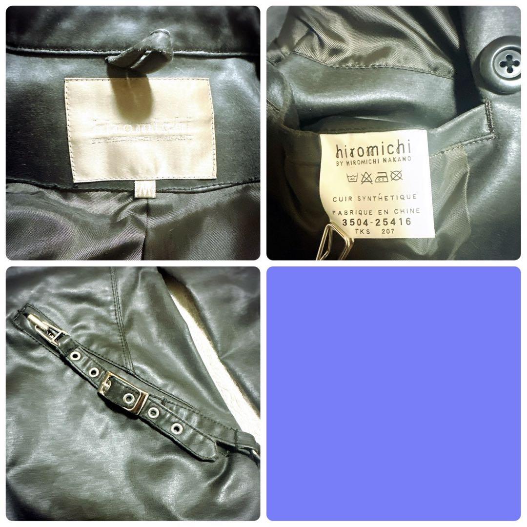 ジャケット・アウター 00s archive leather jacket gimmick