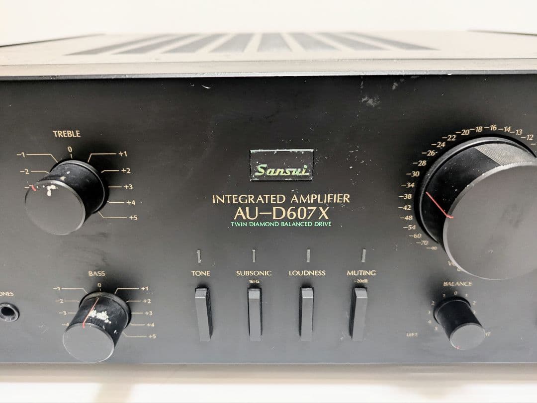 SANSUI AU-D607X DECADE プリメインアンプ ジャンク