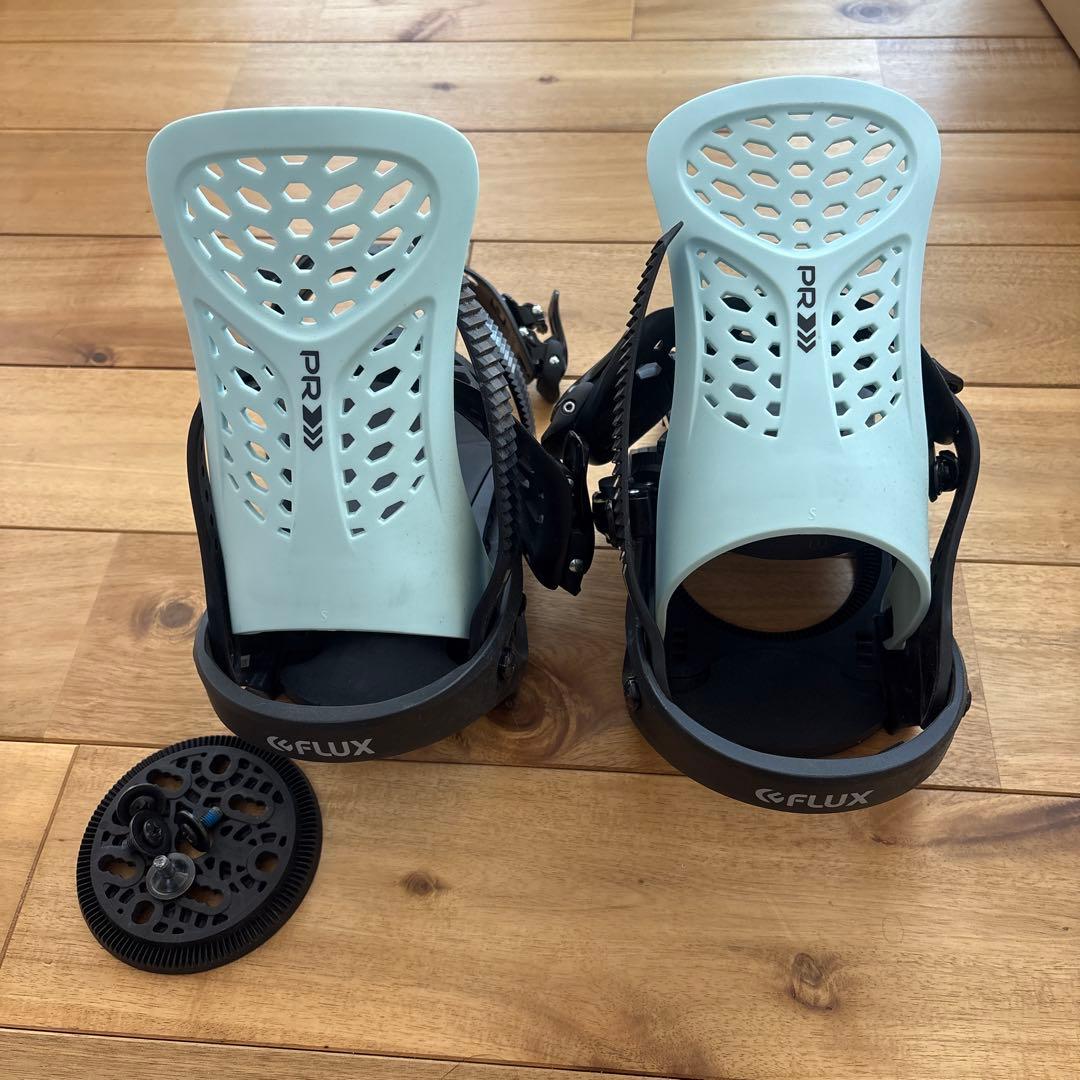 FLUX PR スノーボードビンディング ライトブルー S サイズ