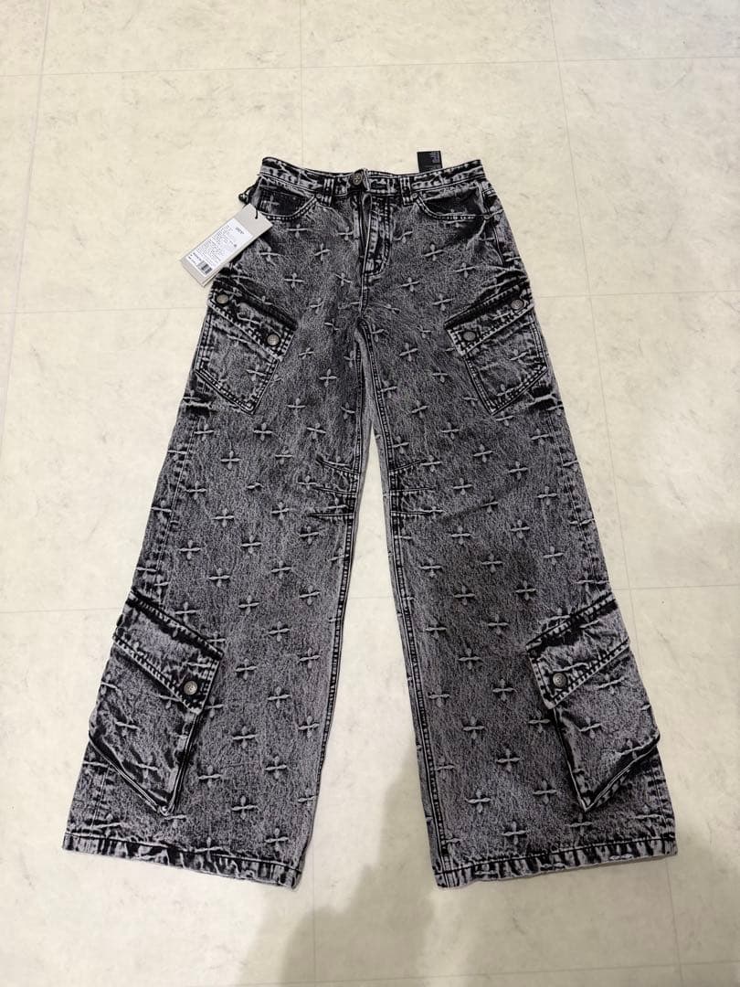 【新品未使用】SMFK ワイドカーゴパンツ コノリリ このみちゃん着用