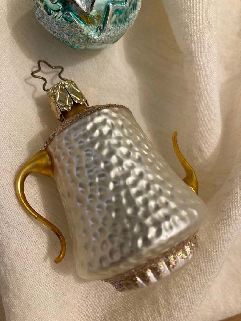 vintage German Inge glass クリスマスオーナメント　6個