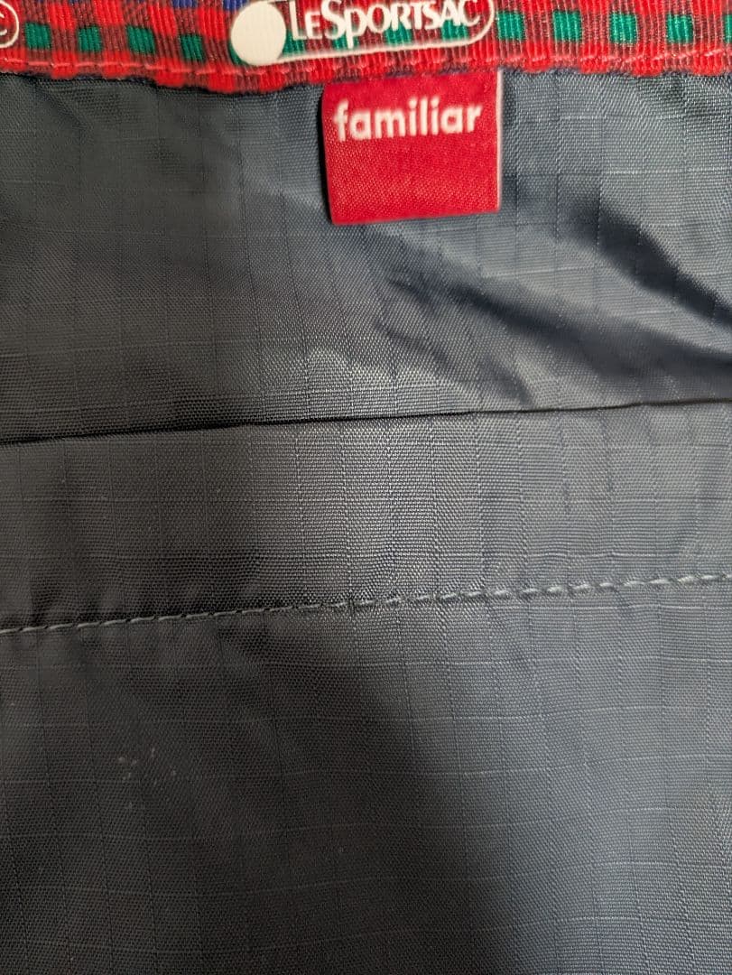 限定ファミリア　トートバッグ　レスポコラボ