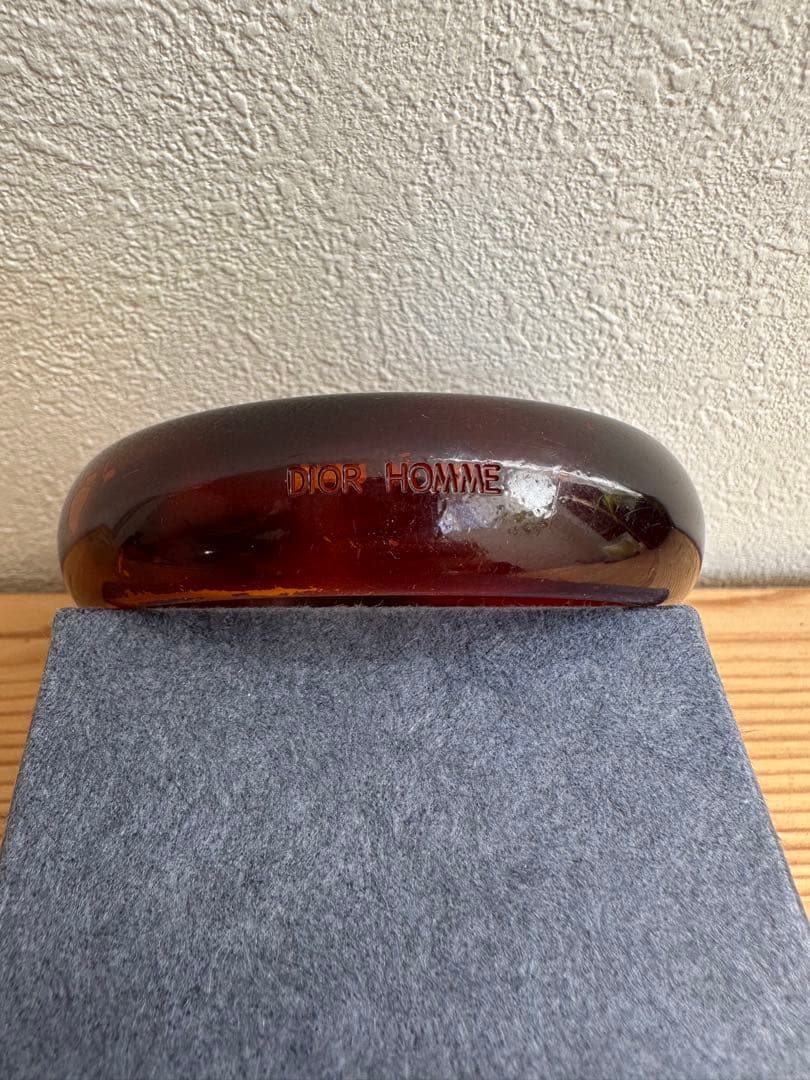 Dior HOMME ディオールオム　2007SS クリアバングル　ブラウン