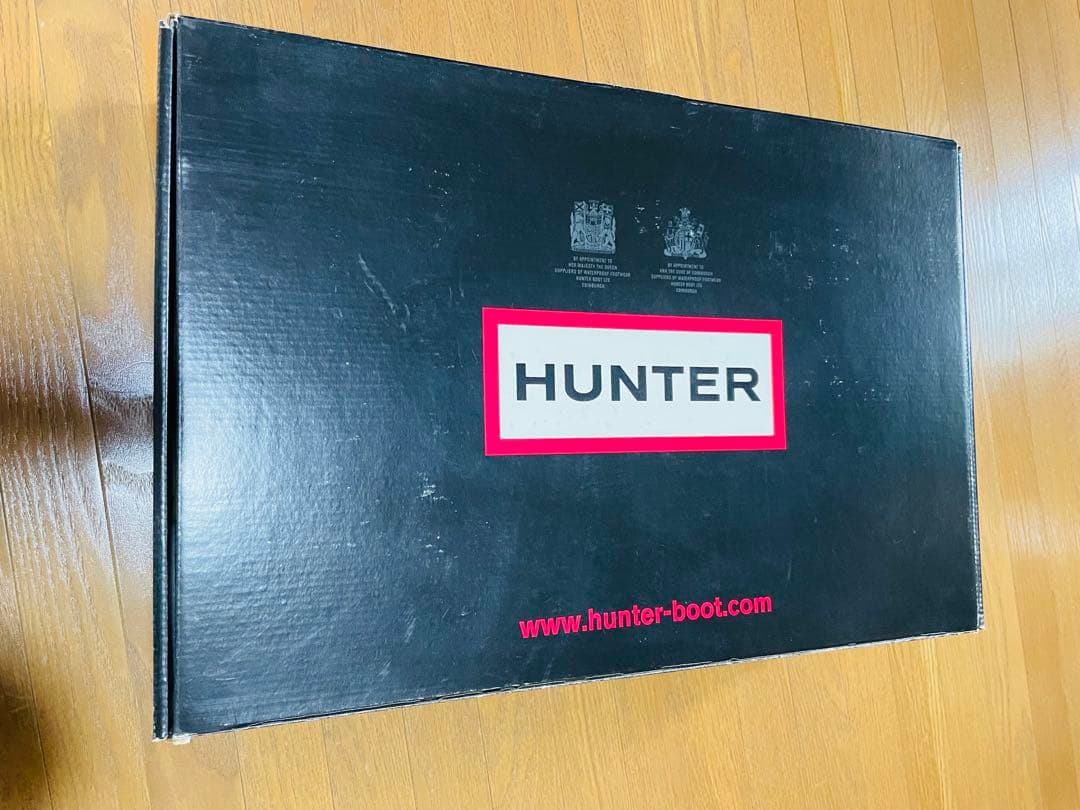 【美品】【正規品】ロングレインブーツ25cm〜25.5cm ハンターブ