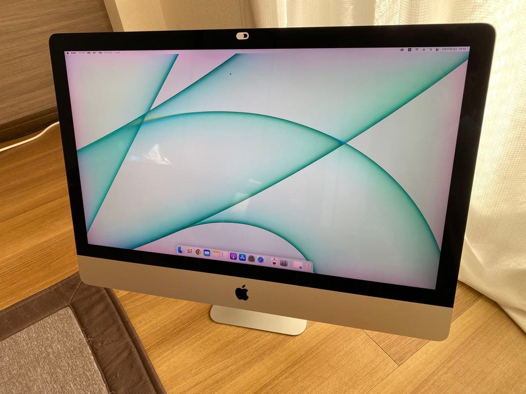 iMac Retina 5K 27インチ (Late2015) メモリ16G2T