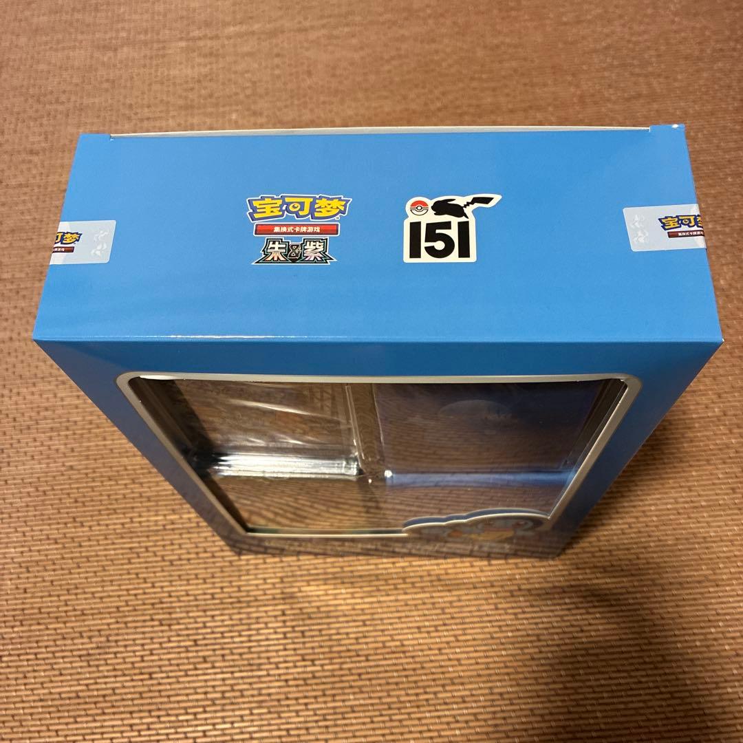 ポケモンカード　中国　151　box