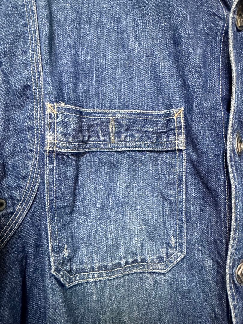 claud RRLダブルアールエル デニムシャツM ラルフローレン