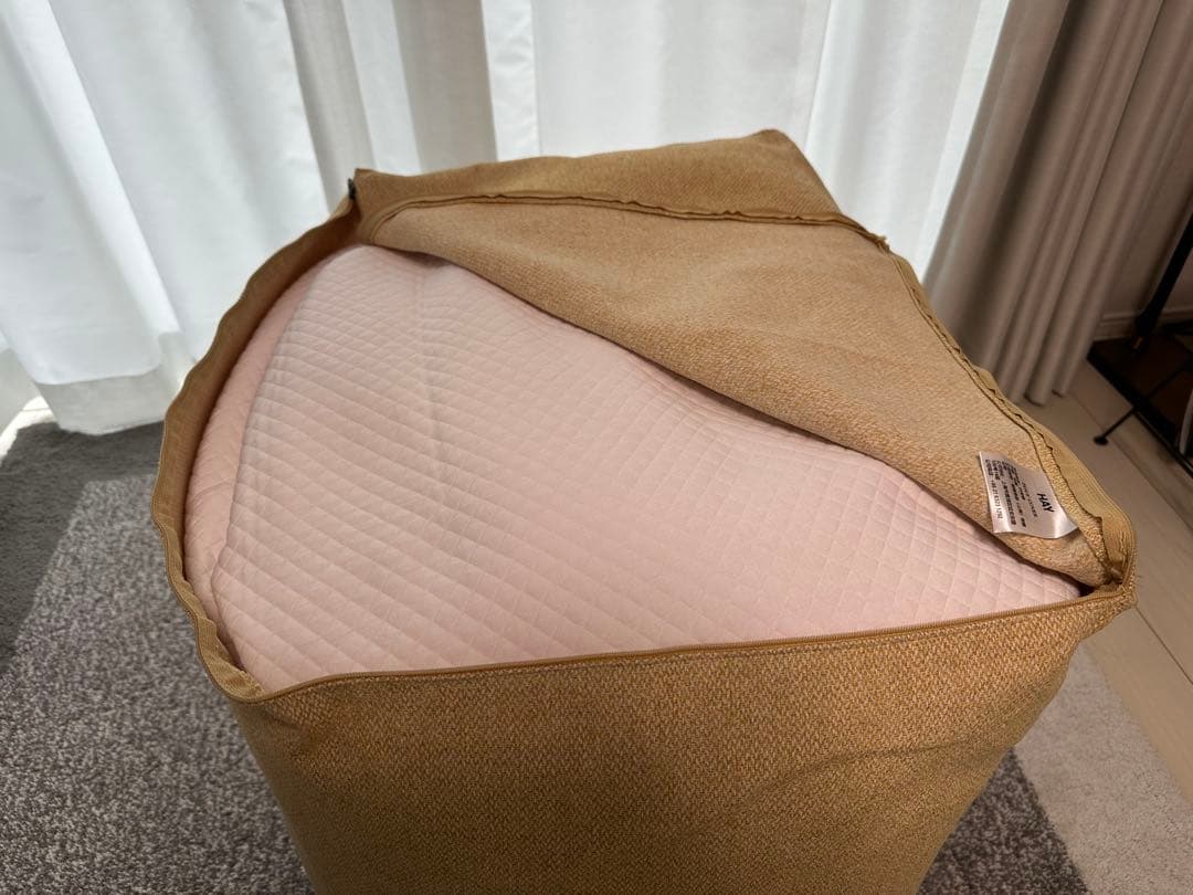 【状態良】HAY POUF（プフ） マスタードカラー