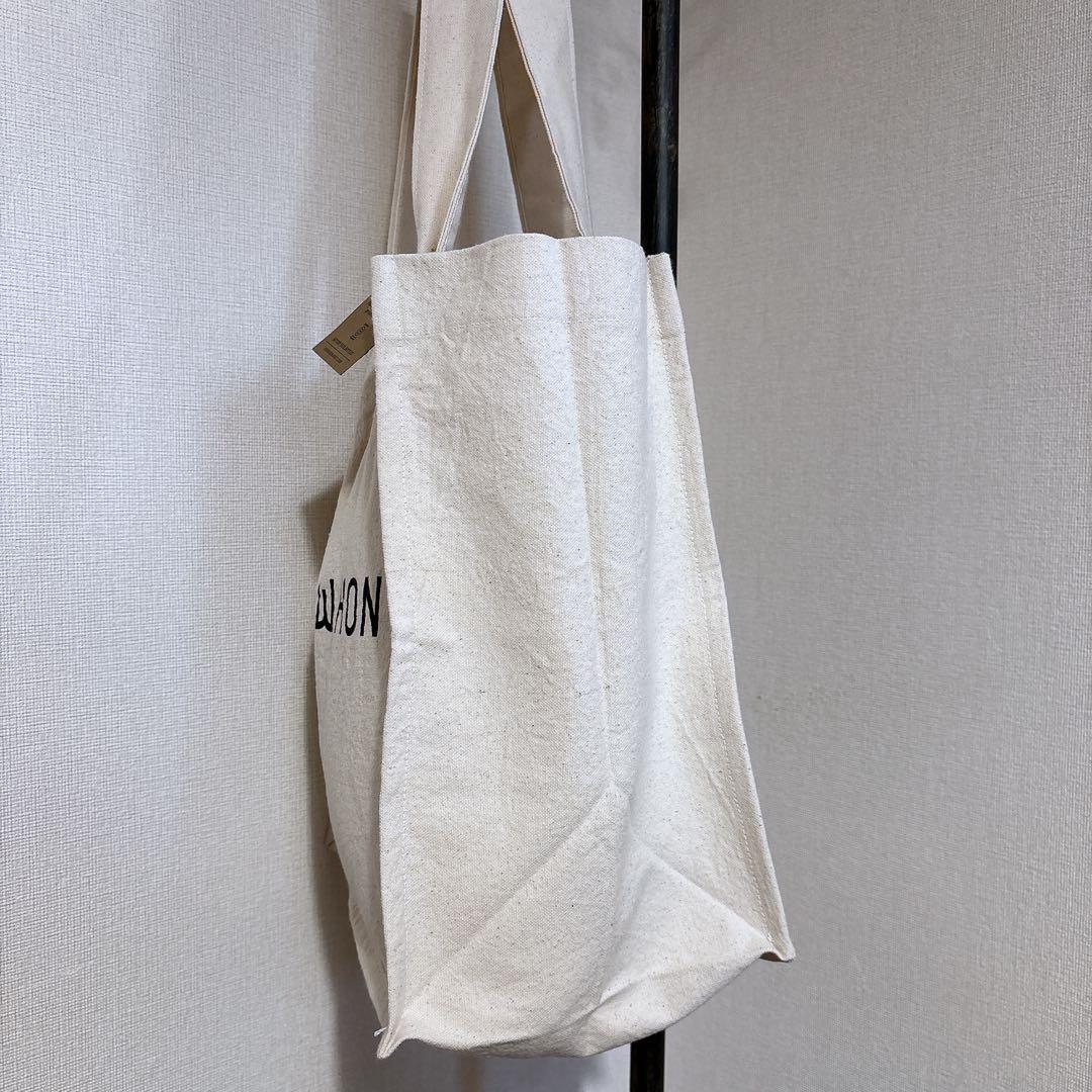 LA発EREWHON エレウォンエコバッグ トートバッグ アイボリー