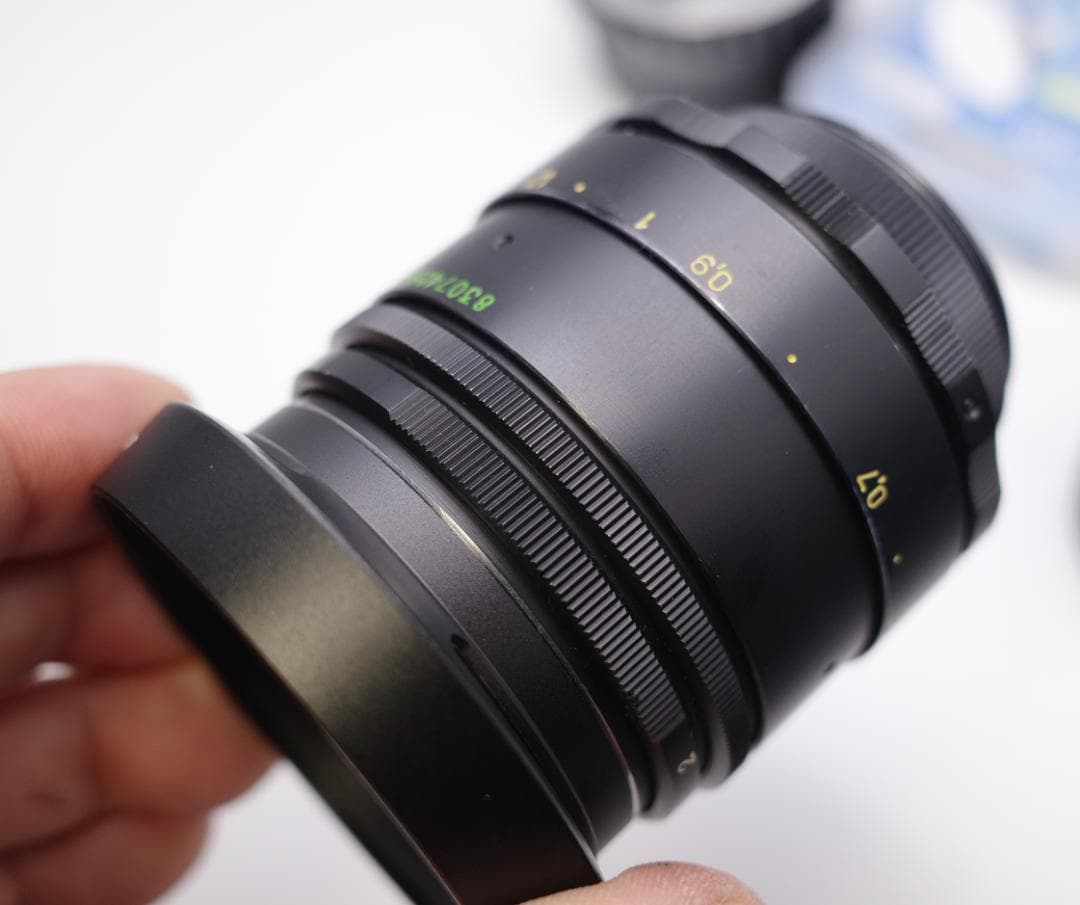 12　未使用　ぐるぐるボケレンズ　ヘリオス　44-2　M42アダプター付