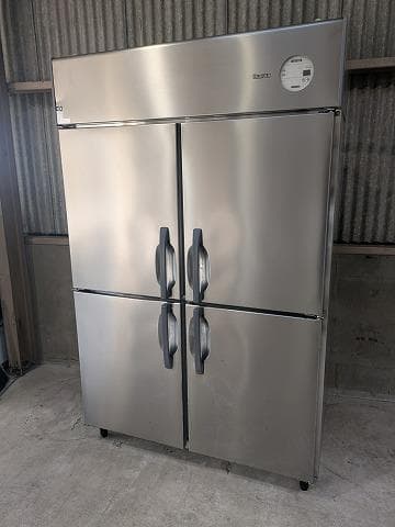 直接引き取り限定 2019年製 大和冷機 縦型冷蔵庫 421YCD-EC 愛知