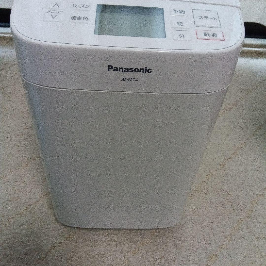 週末価格【2024年製】パナソニック　パン焼き器　SD-MT4 ホワイト