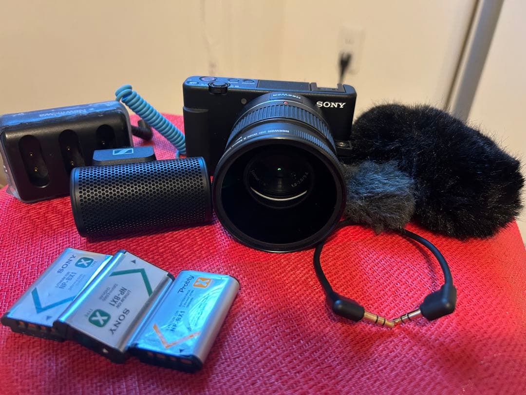 SONY VLOGCAM ZV-1G シューティンググリップキット