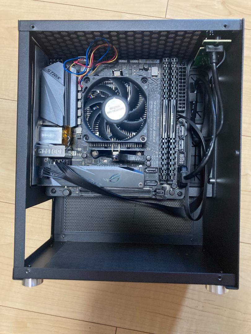 自作PC　mini itx 電源なし　ssdなし