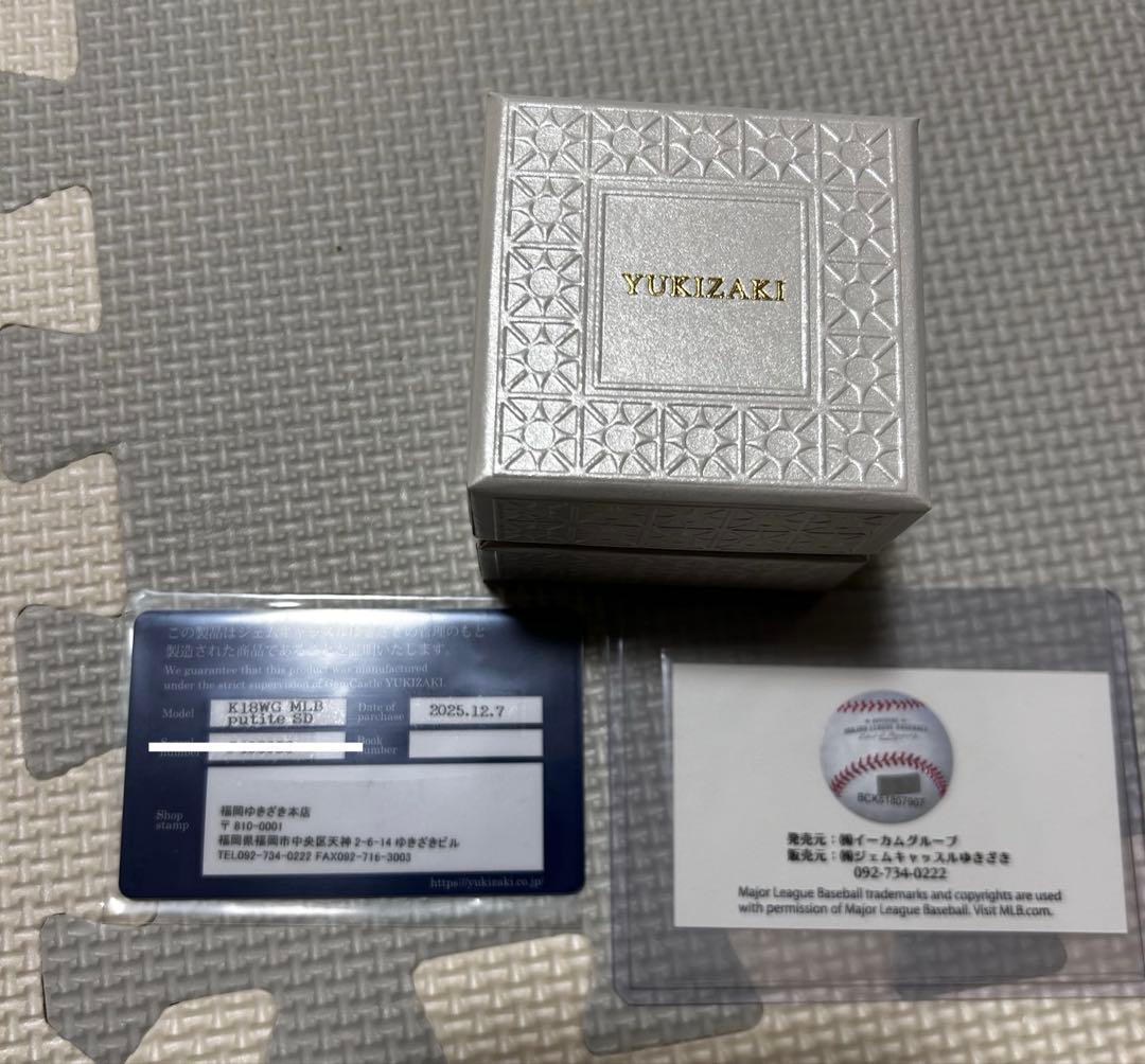 【限定格安特価！】未使用　ゆきざき プティチャームMLB サンディエゴパドレス