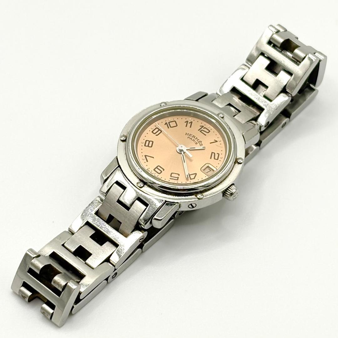 894◇美品◇ HERMES エルメス クリッパー CL4.210 箱 ピンク