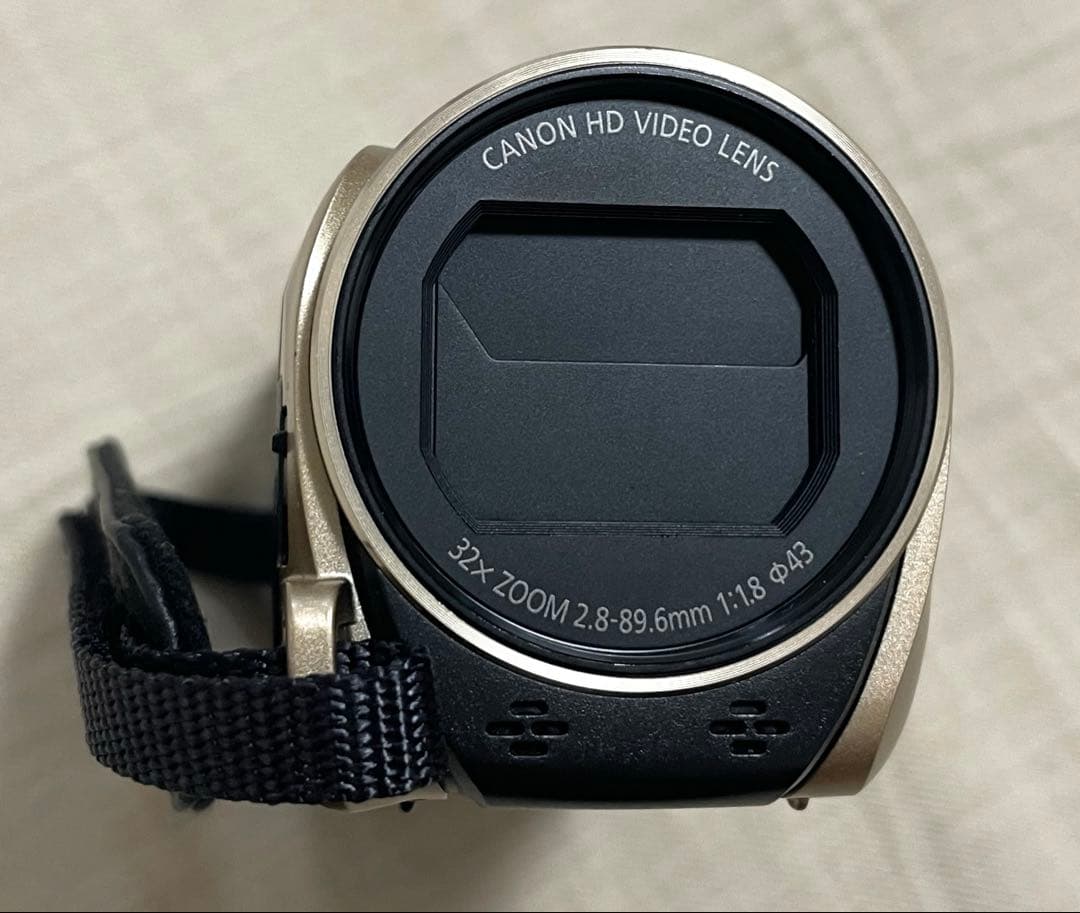 HDビデオカメラ Canon iVIS HF R62 (ベージュ)