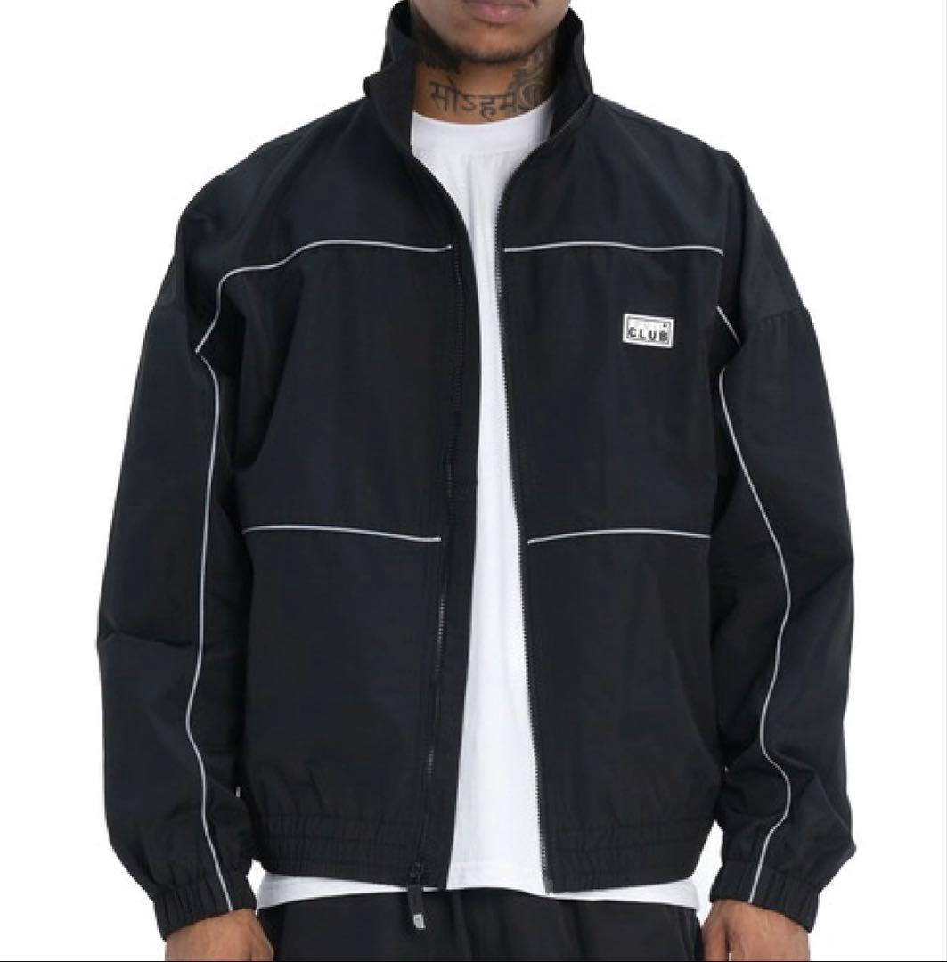 PRO CLUB ブラック ナイロンジャケット Sサイズ