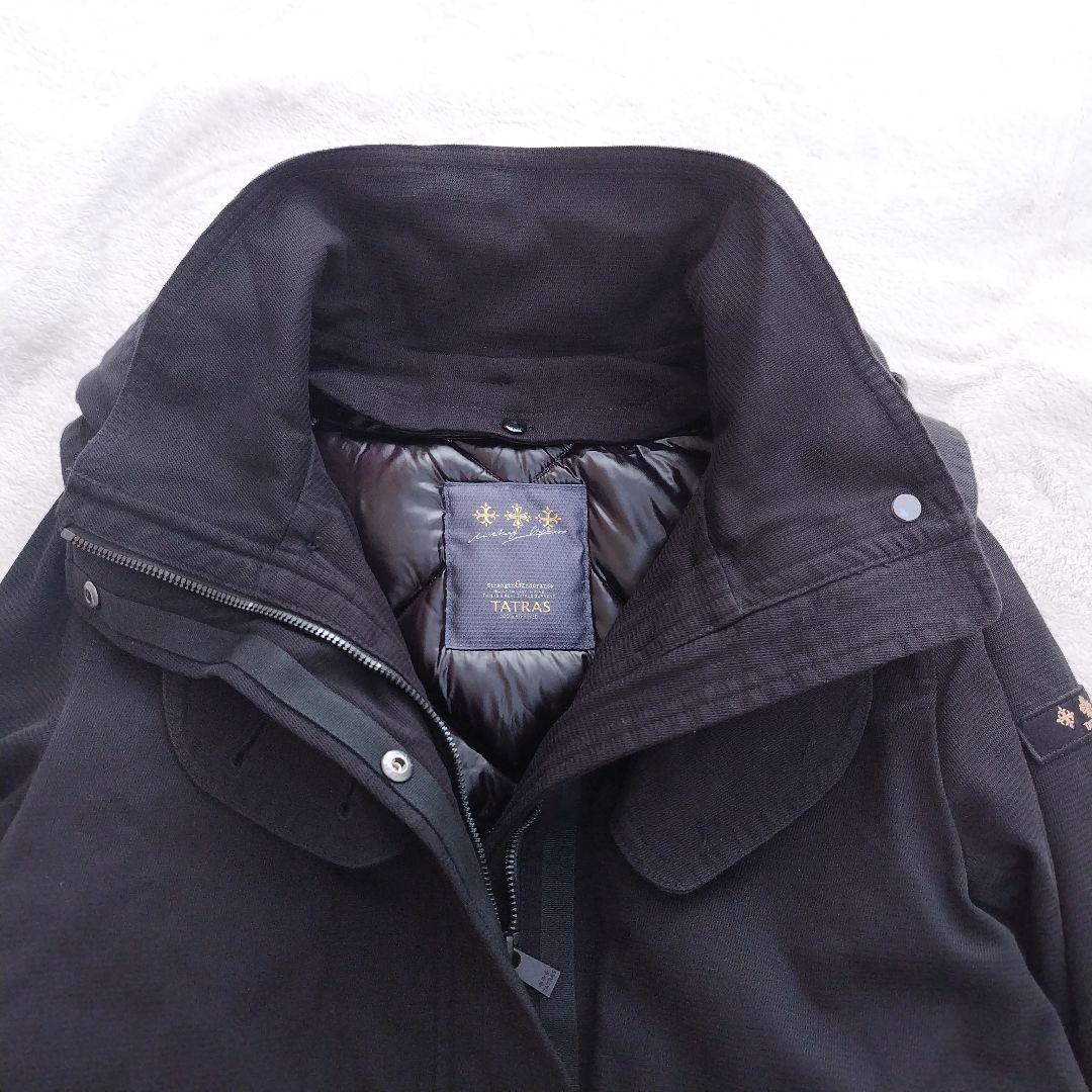 未使用✨タトラス SANTA ダウンラミナー 2wayモッズコート ブラック 1